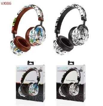 Ασύρματα ακουστικά - Headphones - VJ086 - 164343 - Black ΕΙΔΗ ΤΕΧΝΟΛΟΓΙΑΣ>Gadgets>Ακουστικά headphones