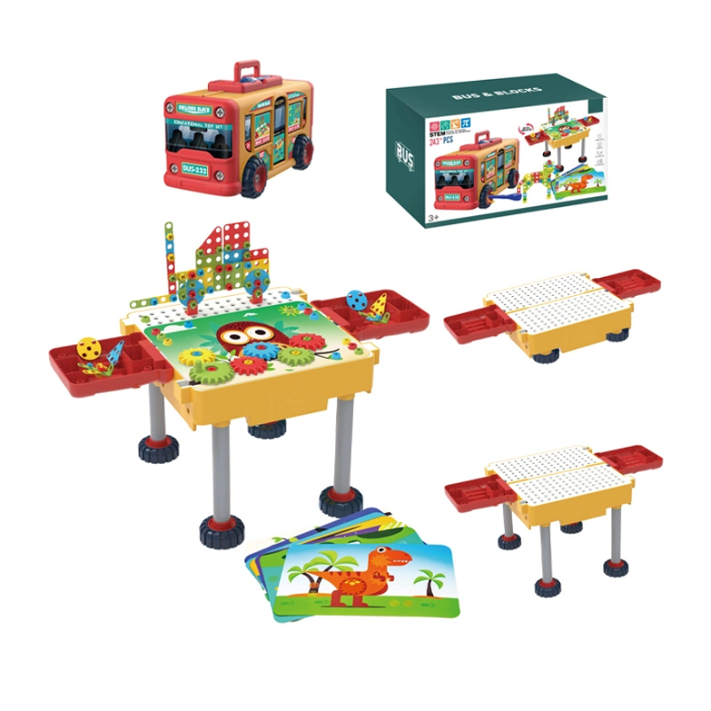 Εκπαιδευτικός πάγκος DIY - Παζλ - CXL200-80EDIY - 332 PCS - 308160 ΠΑΙΧΝΙΔΙΑ>Παιχνίδια DIY & Τουβλάκια