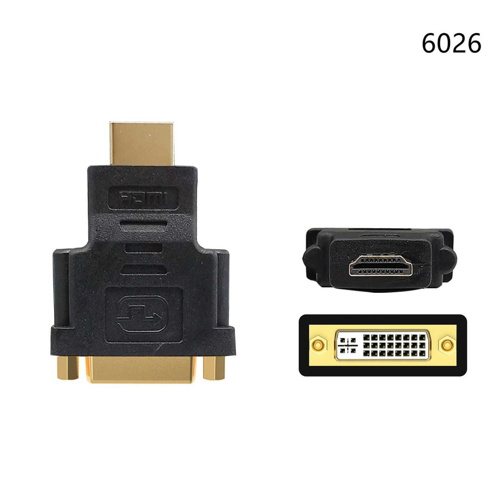 Αντάπτορας εικόνας/ήχου - DVI female σε HDMI male - 6026 - 098401