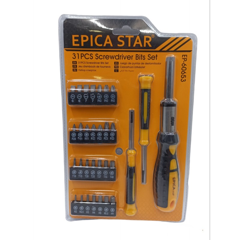 ΚΑΤΣΑΒΙΔΙ ΜΕ ΕΝΑΛΛΑΣΣΟΜΕΝΕΣ ΜΥΤΕΣ ΣΕΤ 31ΤΜΧ EPICA STAR EP-60653 ΕΡΓΑΛΕΙΑ > ΧΕΙΡΟΣ > ΚΑΤΣΑΒΙΔΙΑ