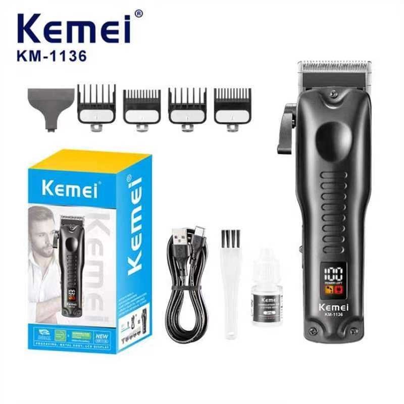 Κουρευτική μηχανή - KM-1136 - Kemei ΥΓΕΙΑ - ΟΜΟΡΦΙΑ & Fitness>Είδη κομμωτηρίου>Κουρευτικές μηχανές