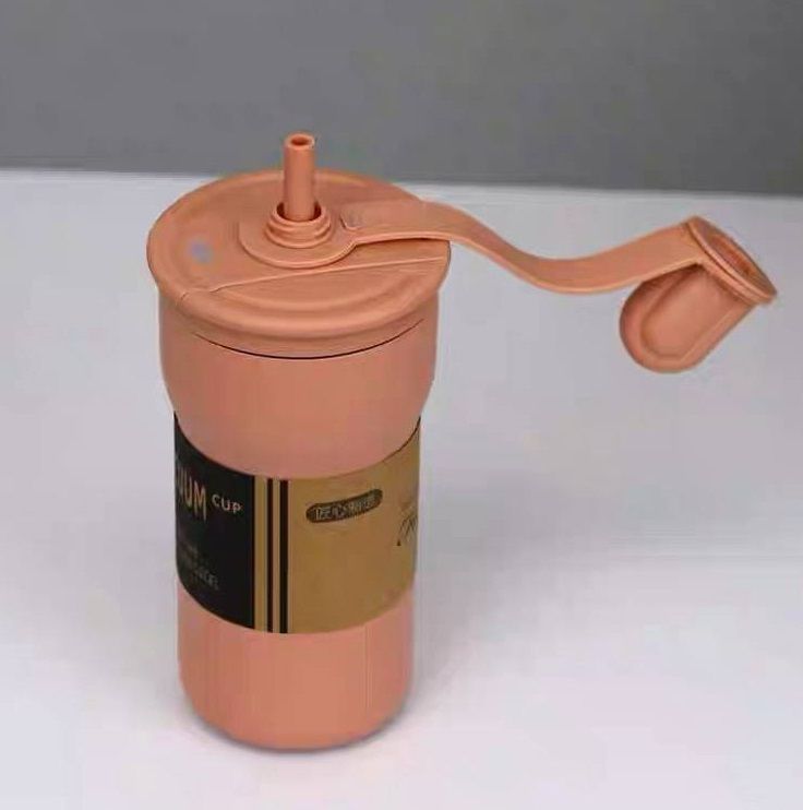 Φορητό παγούρι-θερμός - 450ml - 312512 - Black