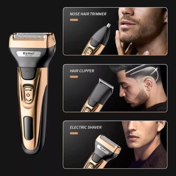 Ξυριστική μηχανή - Trimmer - KM-1429 - Kemei - Blue