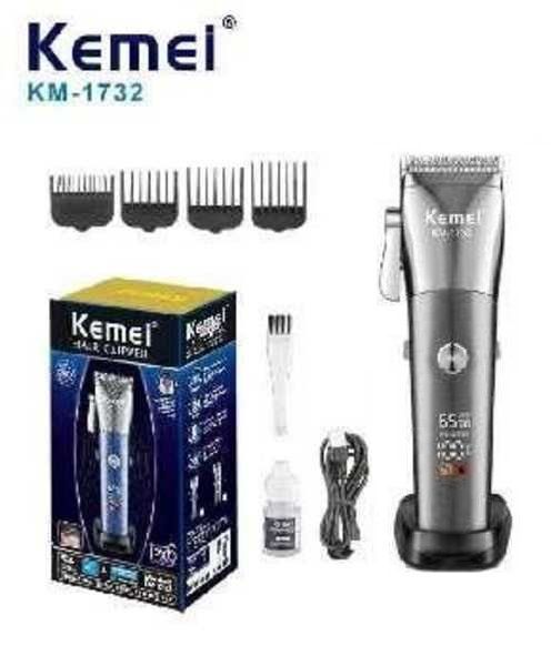 Κουρευτική μηχανή - KM-1732 - Kemei - Silver ΥΓΕΙΑ - ΟΜΟΡΦΙΑ & Fitness>Είδη κομμωτηρίου>Κουρευτικές μηχανές