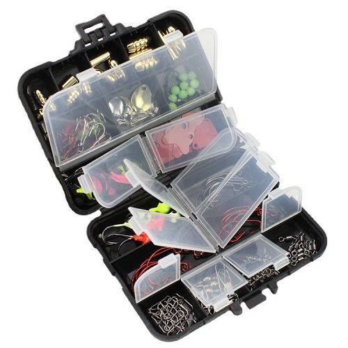 Σετ αξεσουάρ ψαρέματος σε θήκη - 128pcs - 831803