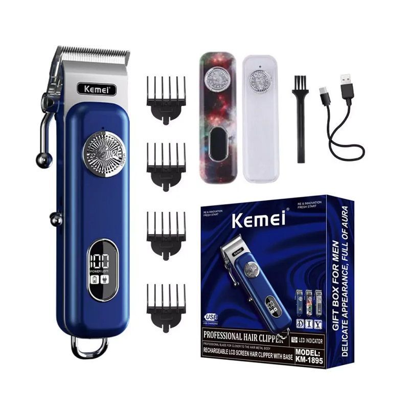 Κουρευτική μηχανή - KM-1895 - Kemei ΥΓΕΙΑ - ΟΜΟΡΦΙΑ & Fitness>Είδη κομμωτηρίου>Κουρευτικές μηχανές