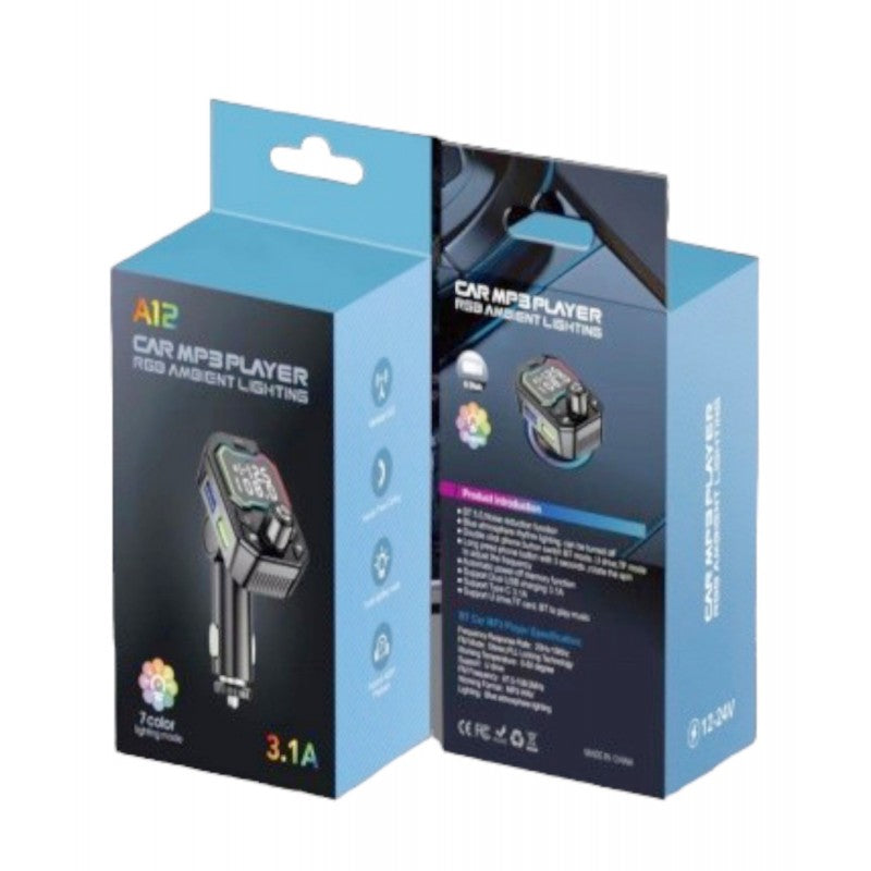 ΦΟΡΤΙΣΤΗΣ ΑΥΤΟΚΙΝΗΤΟΥ 3.1A ΚΑΙ MP3 PLAYER XD-A12 AUTO/MOTO > ΑΞΕΣΟΥΑΡ AUTO/MOTO > ΦΟΡΤΙΣΤΕΣ ΑΥΤΟΚΙΝΗΤΟΥ