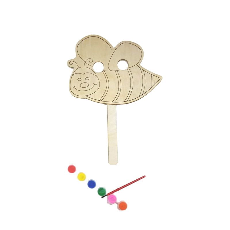 Ξύλινο σετ ζωγραφικής για παιδιά - Wooden painting set for children
