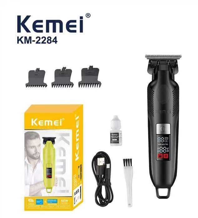 Κουρευτική μηχανή - KM-2284 - Kemei - Green ΥΓΕΙΑ - ΟΜΟΡΦΙΑ & Fitness>Είδη κομμωτηρίου>Κουρευτικές μηχανές