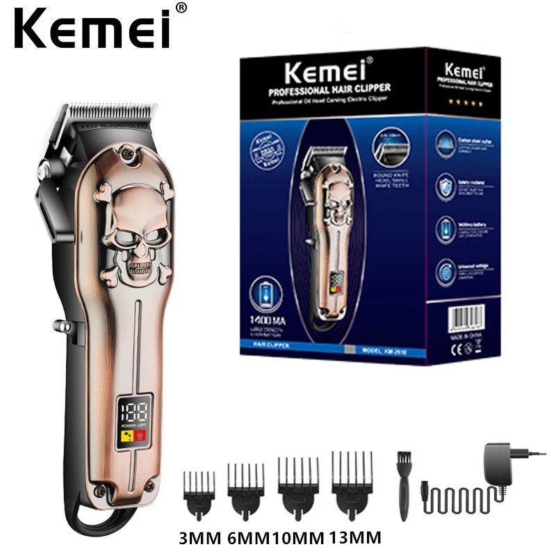 Κουρευτική μηχανή - KM-2618 - Kemei ΥΓΕΙΑ - ΟΜΟΡΦΙΑ & Fitness>Είδη κομμωτηρίου>Κουρευτικές μηχανές