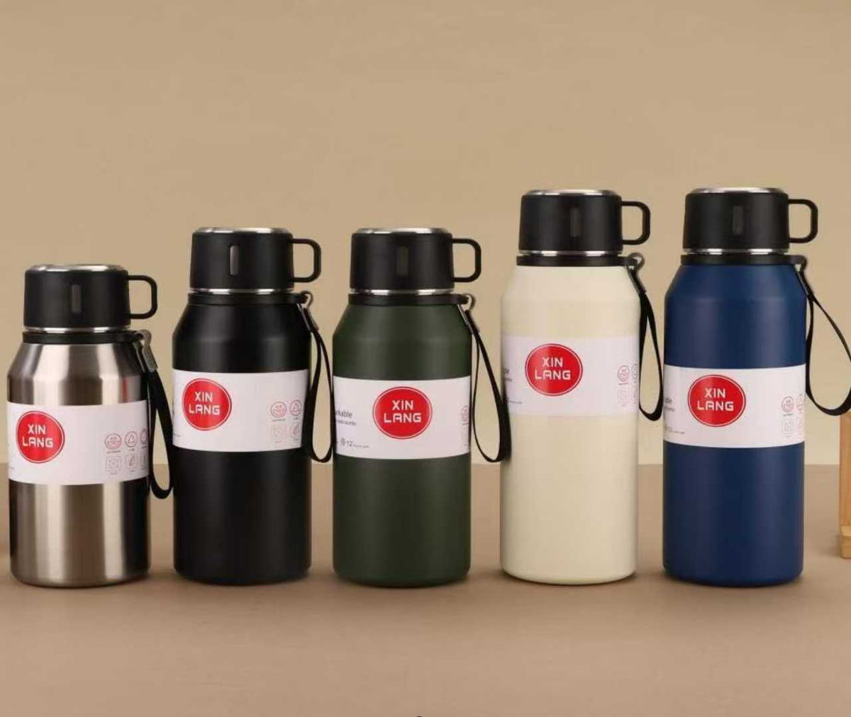 Φορητό παγούρι-θερμός - 1200ml - 413272 - White