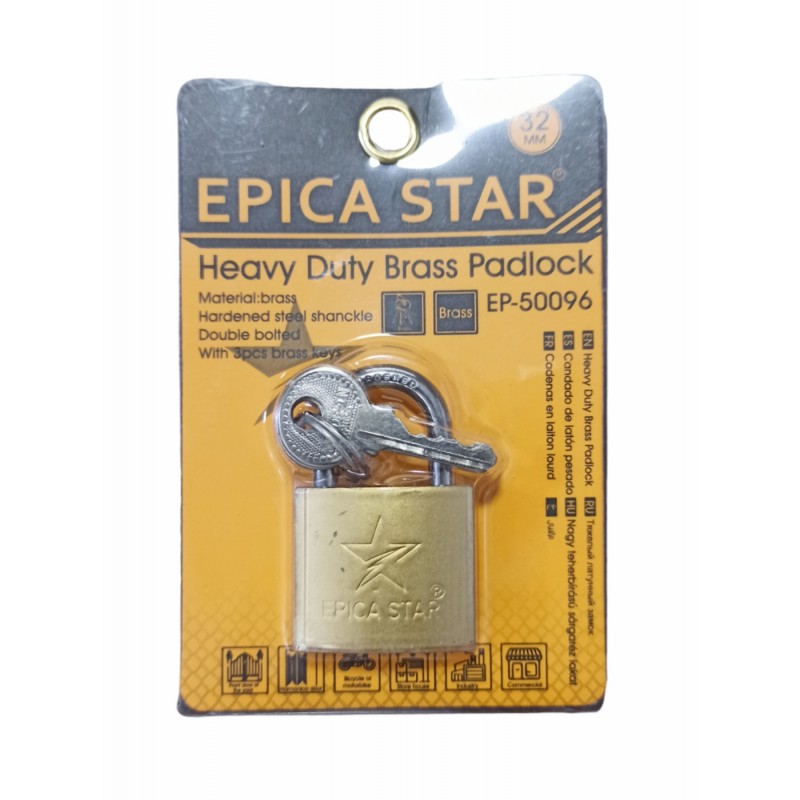 ΛΟΥΚΕΤΑΚΙ 32mm ΜΕ 3 ΚΛΕΙΔΑΚΙΑ EPICA STAR EP-50096 ΕΡΓΑΛΕΙΑ > ΔΙΑΦΟΡΑ > ΑΛΛΑ