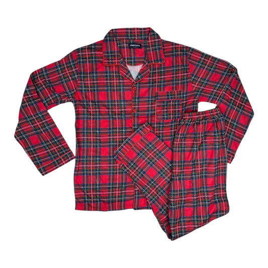 Angel Shopping Χειμερινό Γυναικείο Σετ Πιτζάμας Κόκκινο