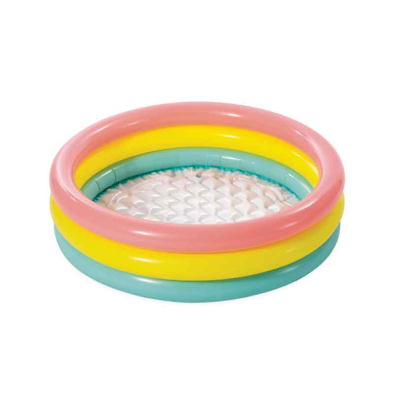 Intex παιδική πισίνα φουσκωτή #58924NP 86cm x 25cm - Wet Set Three-ring pool