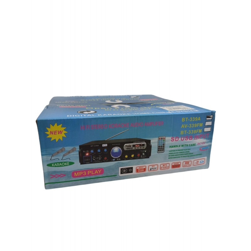 ΕΝΙΣΧΥΤΗΣ 350W ΜΕ ΛΕΙΤΟΥΡΓΙΑ ΚΑΡΑΟΚΕ BT-339A ΚΕΝΤΡΙΚΟ > ΗΧΟΣ ΚΑΙ ΕΙΚΟΝΑ > ΗΧΟΣ