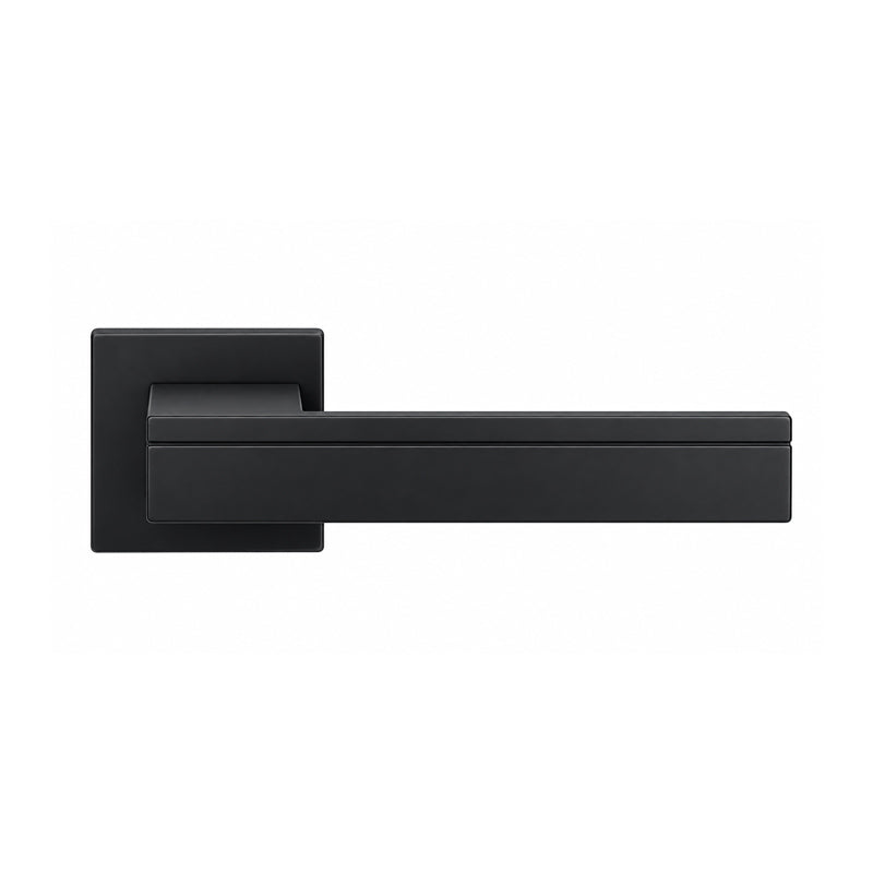 Caviston Σετ Πόμολα Πόρτας Μαύρα 2 Τεμαχίων - Caviston Black Door Handle Set 2 Pieces