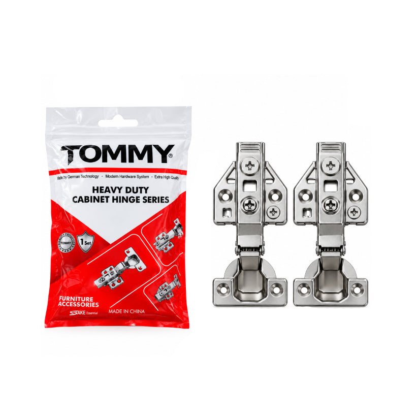 Tommy Σετ Μεντεσέδες Ντουλαπιού Βαρέως Τύπου 2 Τεμαχίων - Heavy Duty Cabinet Hinges 2 Pieces