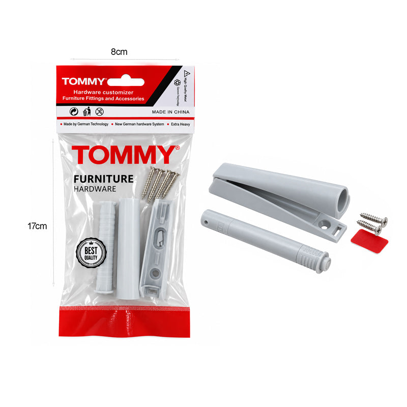 Tommy Μηχανισμός Push Open για Πόρτα Ντουλαπιού - Push Open Cabinet Door Mechanism