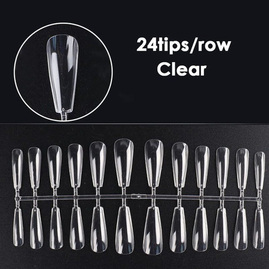 Manicure Protector Tips Διάφανα Nύχια 500τμχ - Nail Tips