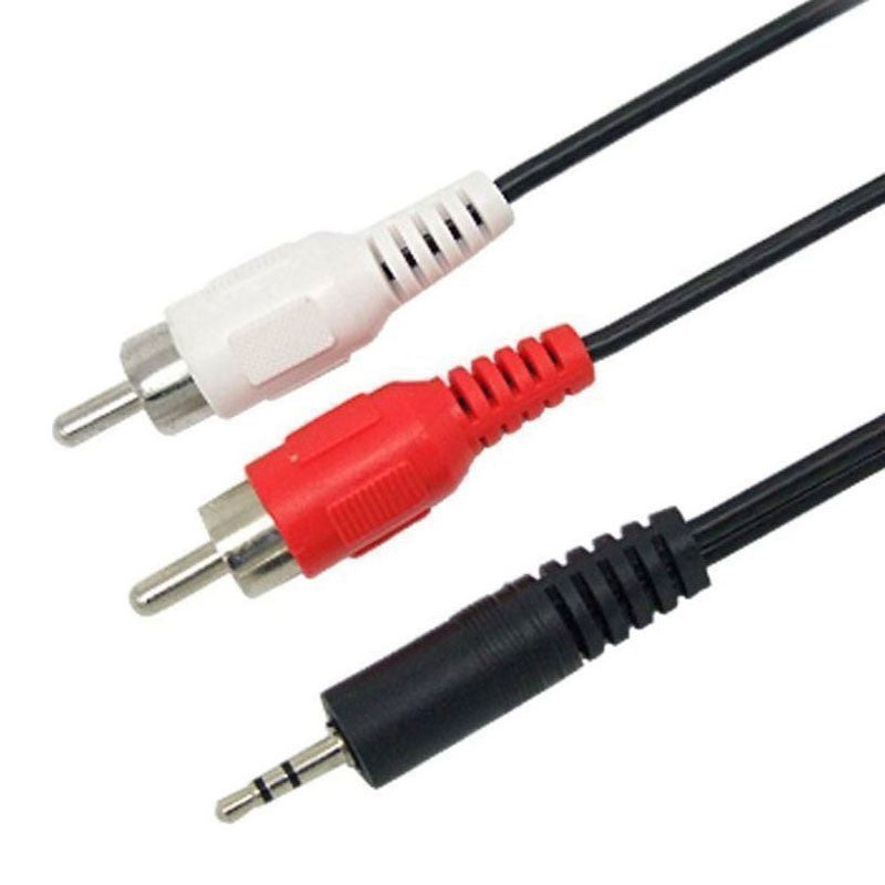 ΚΑΛΩΔΙΟ 3.5mm MALE - 2xRCA MALE 3m 8617 ΚΕΝΤΡΙΚΟ > ΕΙΔΗ ΥΠΟΛΟΓΙΣΤΩΝ > ΑΞΕΣΟΥΑΡ ΥΠΟΛΟΓΙΣΤΩΝ