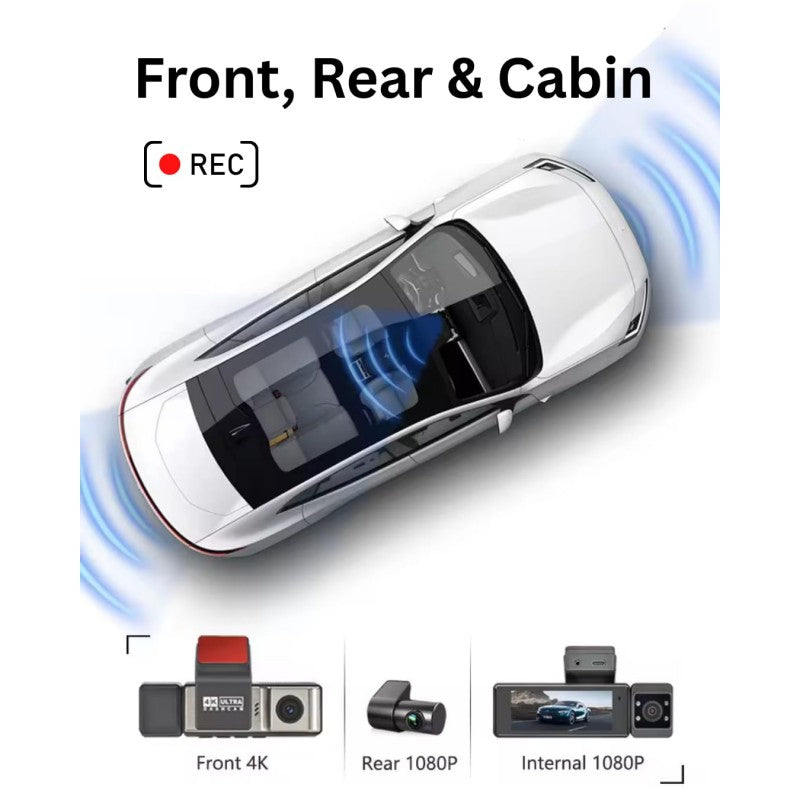 ΚΑΜΕΡΑ ΑΥΤΟΚΙΝΗΤΟΥ 360 DASHCAM A3PRO XD-2608