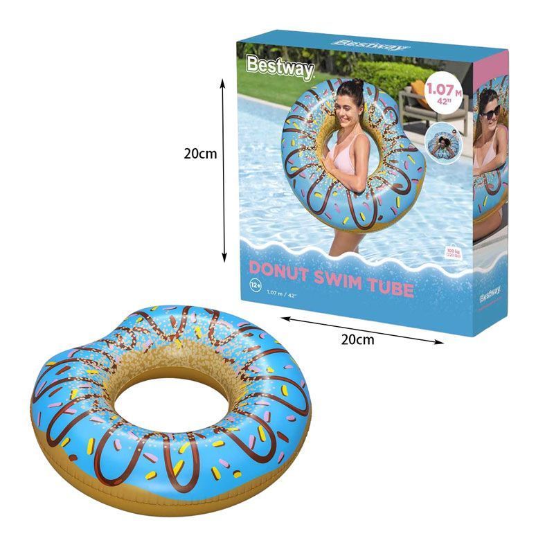 Φουσκωτό σωσίβιο Ντόνατ 1τμχ 36118- Inflatable Donut Swim Tube