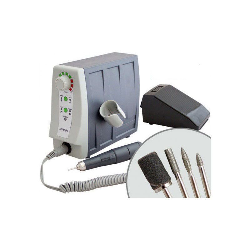 JSDA Επαγγελματικός Τροχός Νυχιών 85W JD5500 35000rpm με Πεντάλ - Nail drill