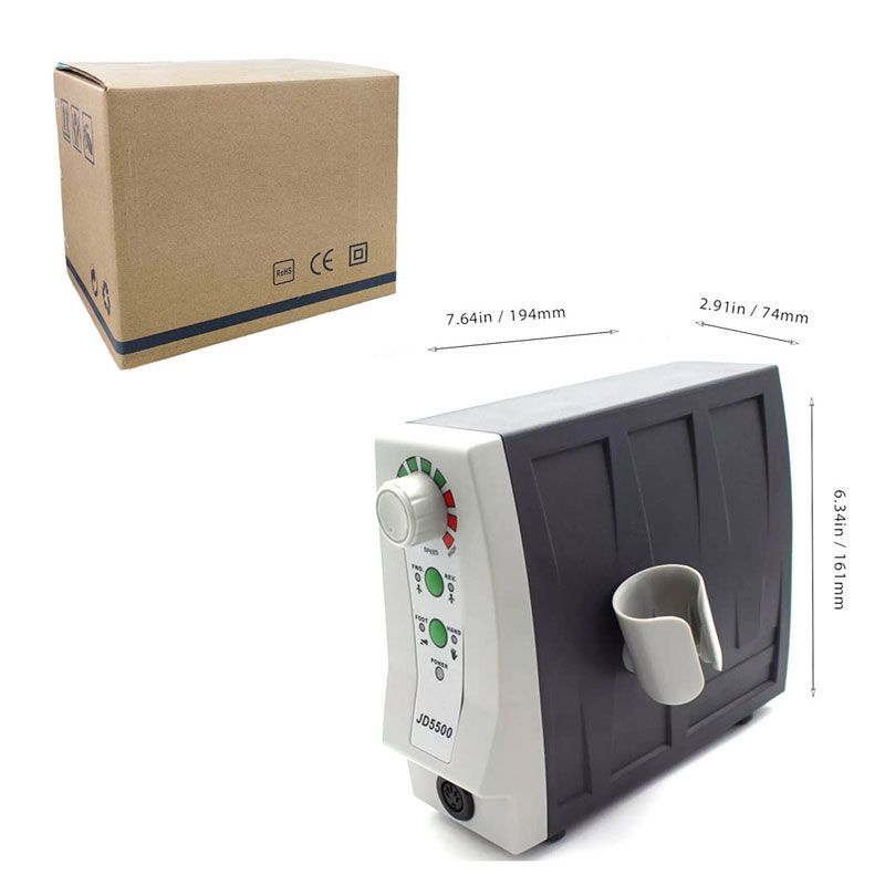 JSDA Επαγγελματικός Τροχός Νυχιών 85W JD5500 35000rpm με Πεντάλ - Nail drill
