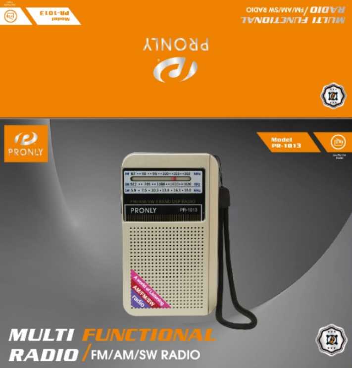 Επαναφορτιζόμενο ραδιόφωνο mini - PR-1013 - 010139 - Bronze