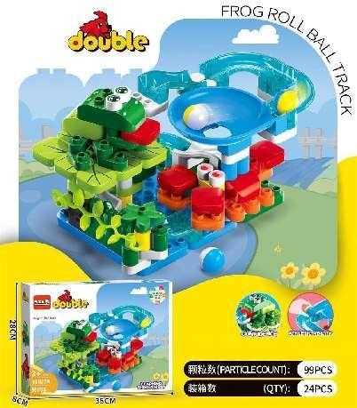 Σετ τσουλήθρα DIY με τουβλάκια - 16022B99 - 308247