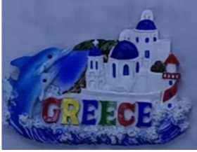 Tουριστικό μαγνητάκι Souvenir - Σετ 12pcs - Greece - 678024