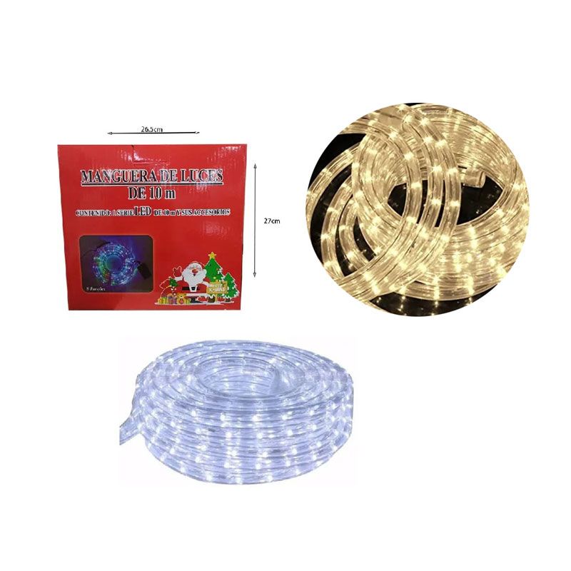Φωτοσωλήνας Θερμό Χρώμα 20m - Light tubes manguera de luces