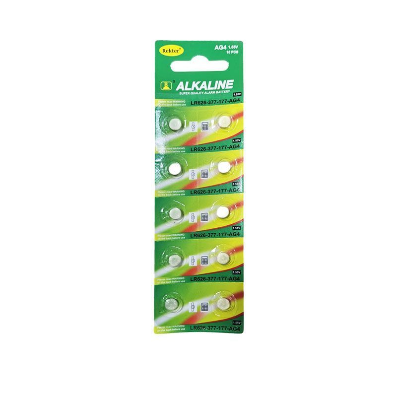 Σετ Αλκαλικών Μπαταριών LR626 1.5V 10τμχ - Alkaline Battery Set - Angel shopping
