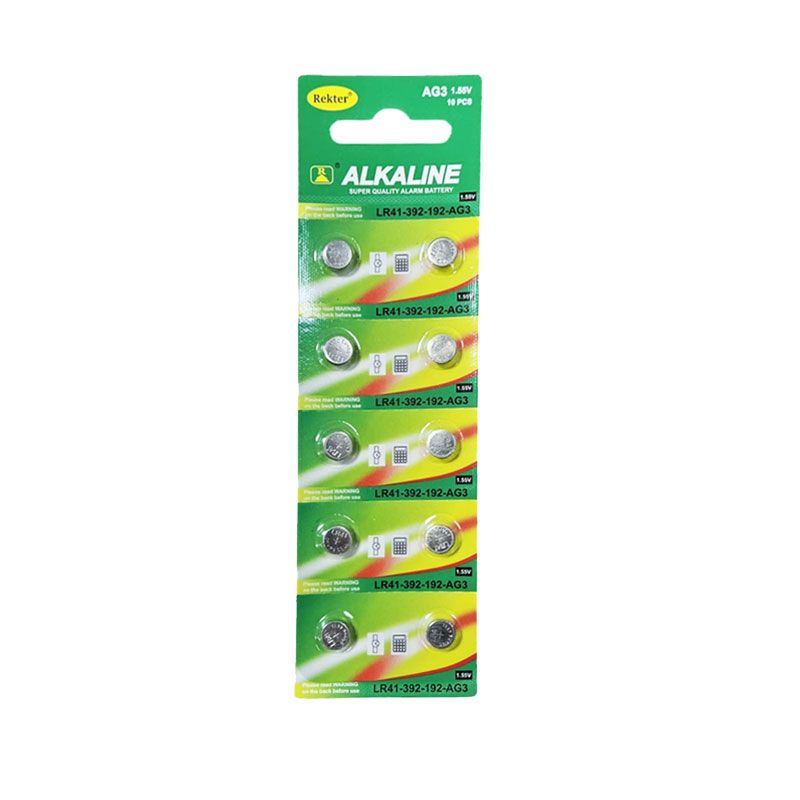 Σετ Αλκαλικών Μπαταριών LR41 1.5V 10τμχ - Alkaline Battery Set - Angel shopping