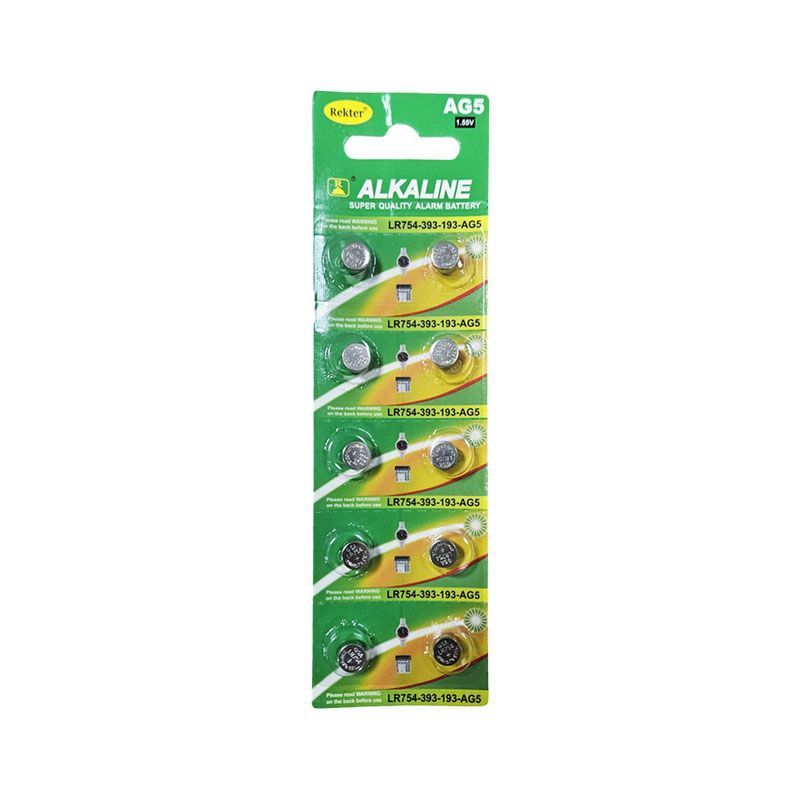 Σετ Αλκαλικών Μπαταριών LR754 1.5V 10τμχ - Alkaline Battery Set