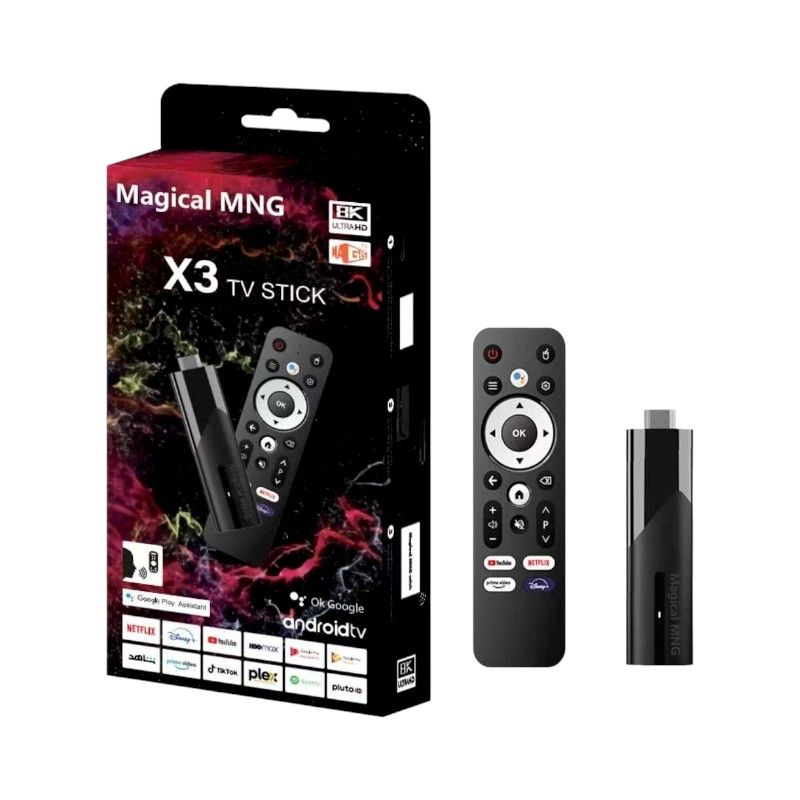 Android TV Box Stick - Magical MNG - X3 - 382204 ΕΙΔΗ ΤΕΧΝΟΛΟΓΙΑΣ>Gadgets>Προτζέκτορες & TV Boxes