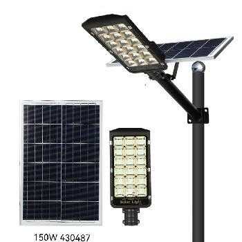 Ηλιακός προβολέας LED με πάνελ - 150W - 430487