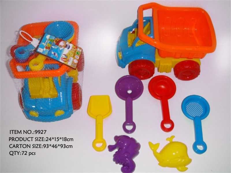Σετ παιχνίδια παραλίας - 7pcs - 9927 - 232224
