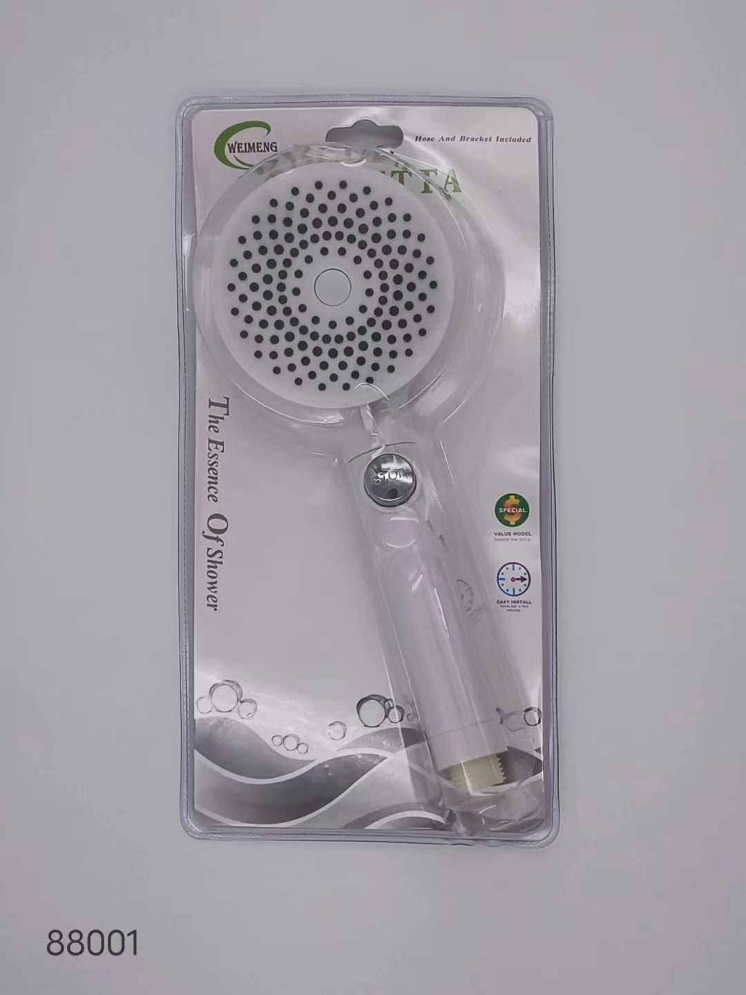 Τηλέφωνο ντους με επιλογές πίεσης - White - 88001