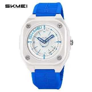 Αναλογικό ρολόι χειρός - Skmei - 2329 - White/Blue