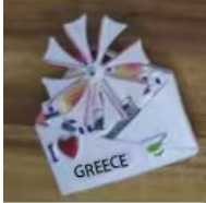 Tουριστικό μαγνητάκι Souvenir - Σετ 12pcs - Resin Magnet - Greece - 678211