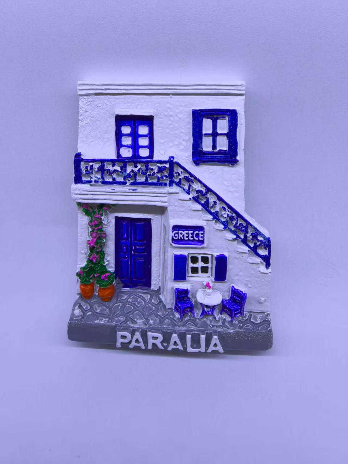 Τουριστικό μαγνητάκι Souvenir - Σετ 12pcs - Paralia - 678429