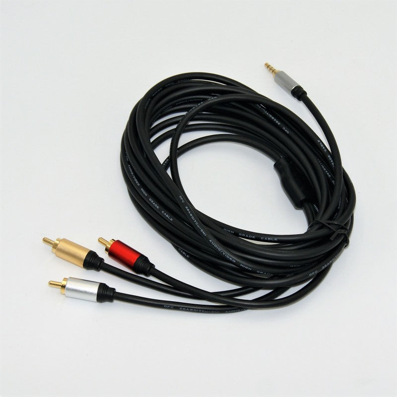 ΚΑΛΩΔΙΟ ΗΧΟΥ ΣΤΕΡΕΟ 3m AUX ΣΕ 3RCA ANDOWL QY-AV02 ΚΕΝΤΡΙΚΟ > ΗΧΟΣ ΚΑΙ ΕΙΚΟΝΑ > ΑΞΕΣΟΥΑΡ ΗΧΟΥ ΚΑΙ ΕΙΚΟΝΑΣ