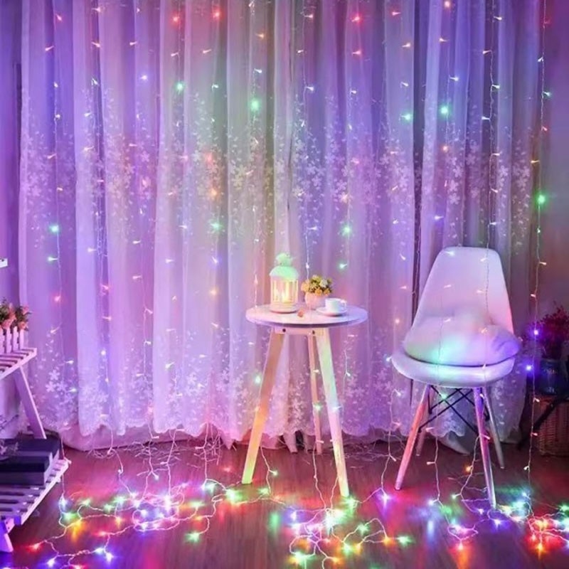 ΚΟΥΡΤΙΝΑ ΛΑΜΠΑΚΙΑ 3x1m 100L RGB YX-5285 ΚΕΝΤΡΙΚΟ > ΓΙΑ ΤΟ ΣΠΙΤΙ > ΧΡΙΣΤΟΥΓΕΝΝΙΑΤΙΚΗ ΔΙΑΚΟΣΜΗΣΗ