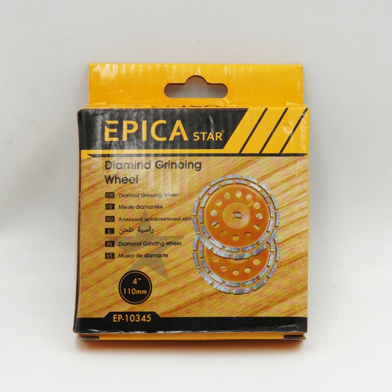 ΔΙΑΜΑΝΤΟΔΙΣΚΟΣ 4'' 110mm EPICA STAR TO-EP-10345 ΕΡΓΑΛΕΙΑ > ΔΙΑΦΟΡΑ > ΤΡΟΧΟΙ & ΔΙΣΚΟΙ