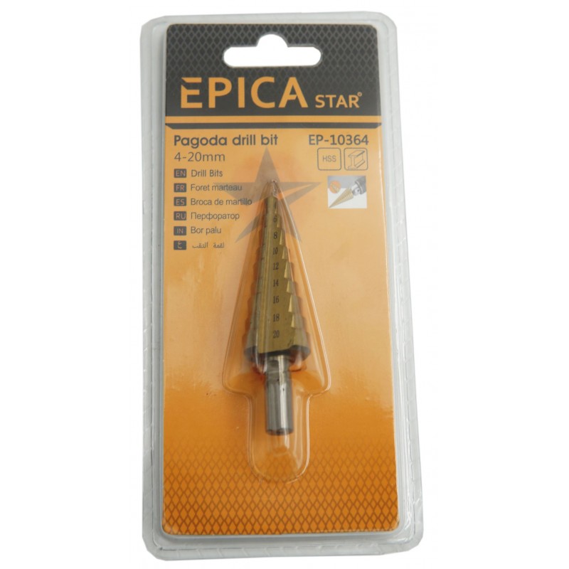 ΚΛΙΜΑΚΩΤΗ ΜΥΤΗ ΤΡΥΠΑΝΙΟΥ 4-20mm EPICA STAR EP-10364 ΕΡΓΑΛΕΙΑ > ΔΙΑΦΟΡΑ > ΜΥΤΕΣ ΤΡΥΠΑΝΙΩΝ