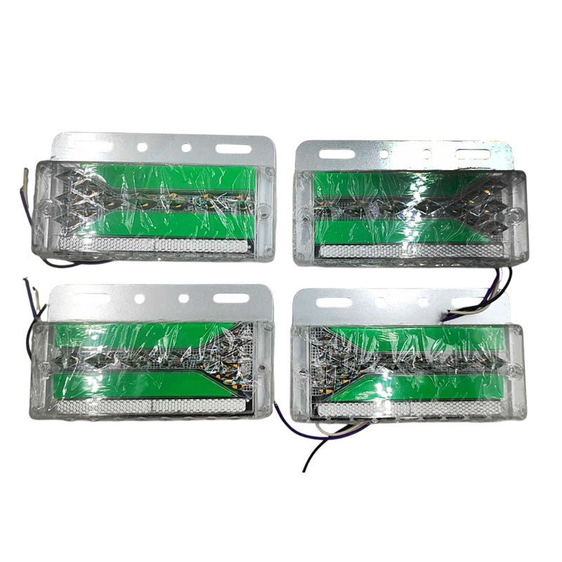 ΠΛΕΥΡΙΚΑ ΦΩΤΑ ΦΟΡΤΗΓΟΥ ΠΡΑΣΙΝΑ 4ΤΜΧ 24V CY-76442 AUTO/MOTO > ΦΩΤΙΣΜΟΣ AUTO/MOTO > ΦΩΤΑ ΓΙΑ ΦΟΡΤΗΓΑ