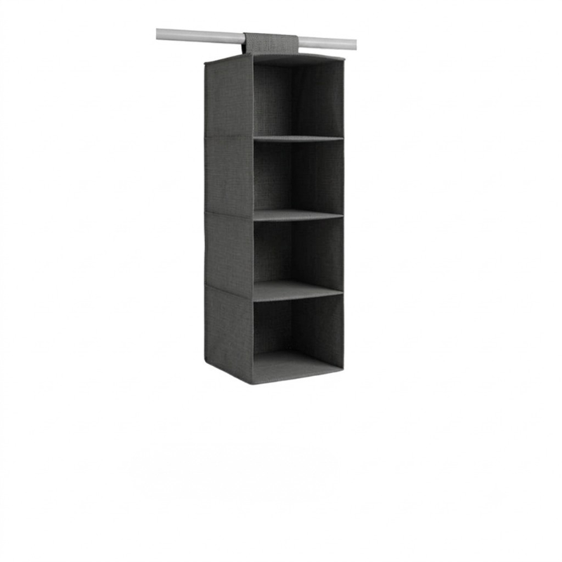 ΚΡΕΜΑΣΤΗ ΘΗΚΗ ΟΡΓΑΝΩΣΗΣ 4ΘΕΣΕΩΝ 30*30*80cm JZ-06418 ΚΕΝΤΡΙΚΟ > ΓΙΑ ΤΟ ΣΠΙΤΙ