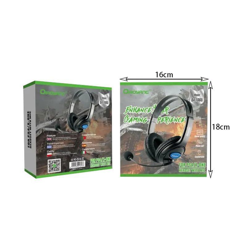 Qiaoyang Ενσύρματα gaming Ακουστικά QA-T665 - Qiaoyang gaming headset with microphone QA-T665 - Angel shopping