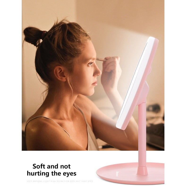 QIAOYANG Φορητός Καθρέφτης USB LED - Makeup mirror QA-T640